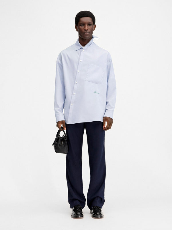 JACQUEMUS - La chemise Cuadro Light Grey