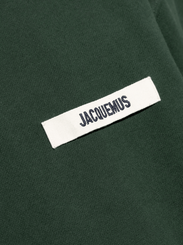 JACQUEMUS -  Le sweatshirt Gros Grain Dark green